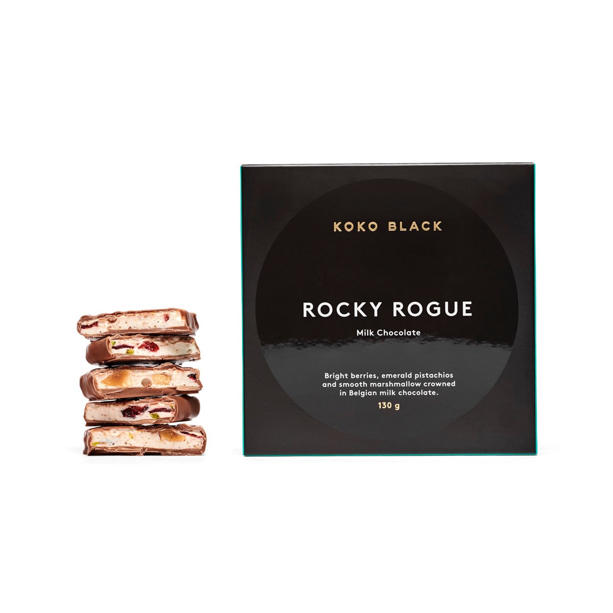 A Chorus of Koko Milk Chocolate Ensemble Gift Cube Contents